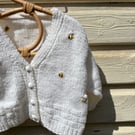 Bumblebee Cardigan 6-9mo