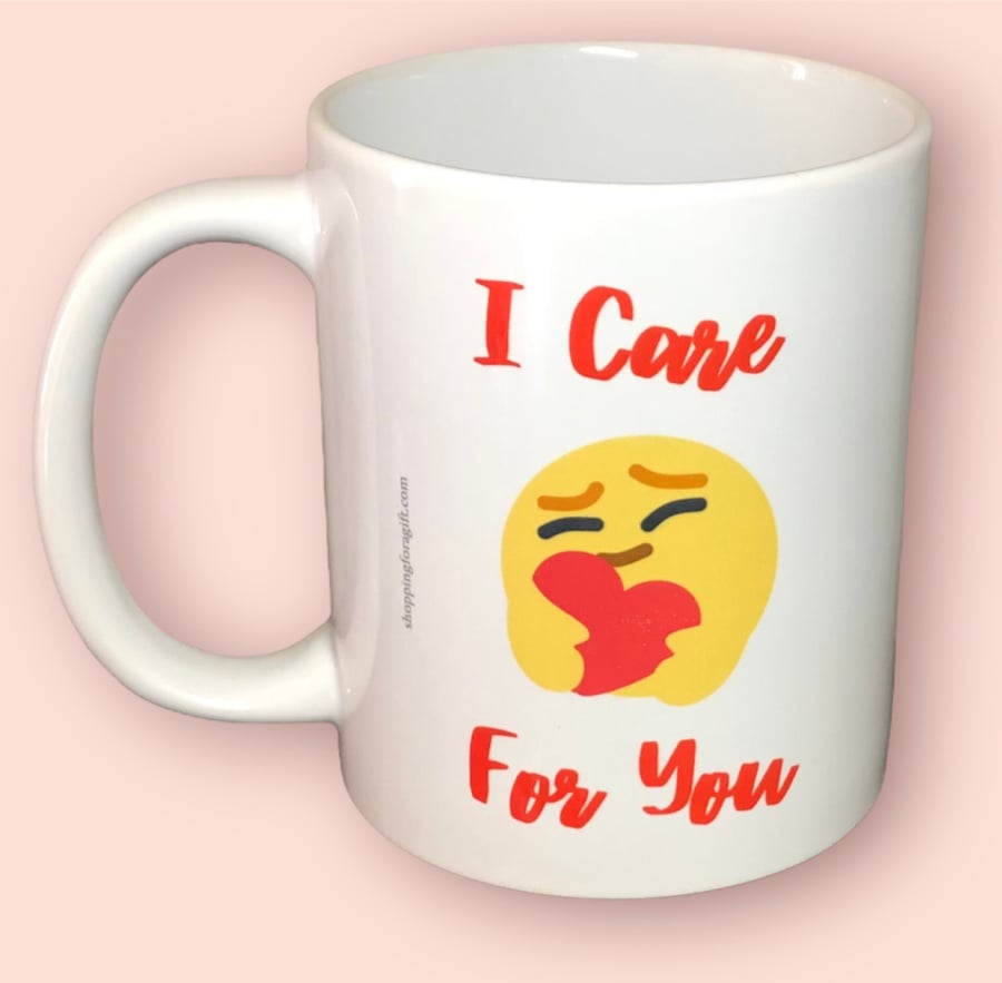 I Care For You Mug. Mugs For Girlfriends, Boyfriends. Christmas Or Birthday Gift