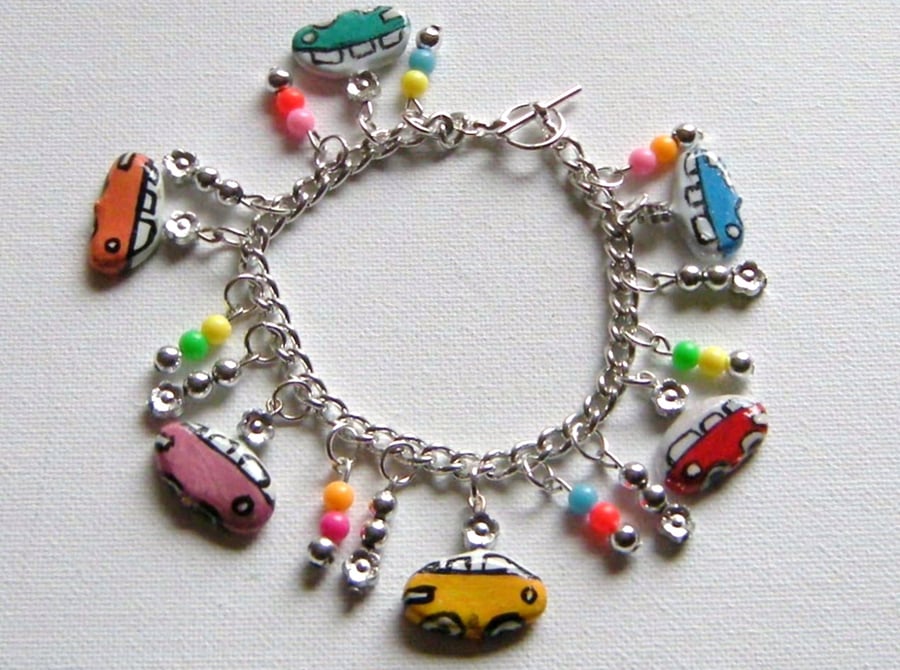 CAMPER VAN CHARM BRACELET