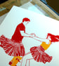 Tunnock's Hand Pulled Limited Edition Screen Print - Image 4