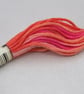 Single Skein of Anchor Spacedyed Red Pink Embroidery Thread