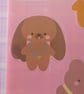 Woodsy Sticker Sheet, Puppy, Cat, Bear Characters Sheet - Image 5