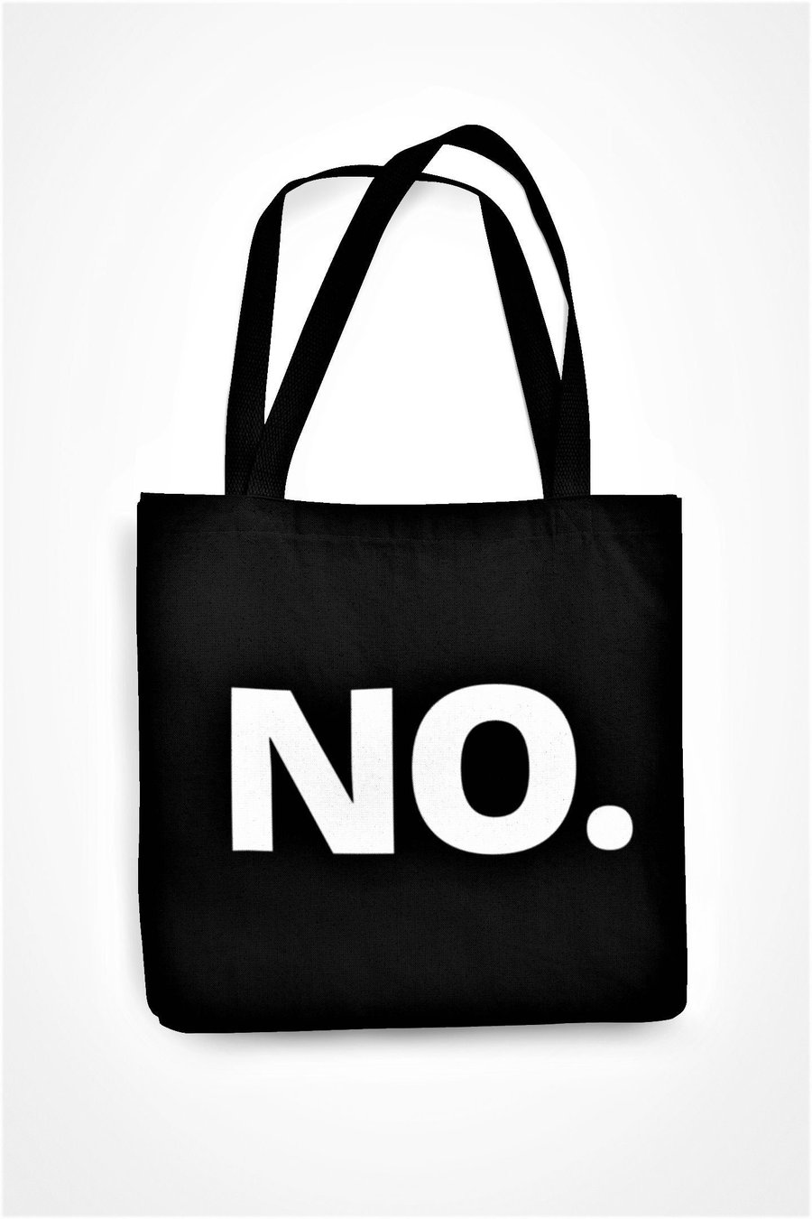 No Tote Bag Funny Sassy Sarcastic Text Bag Funny Gift For Anti Social Friends 