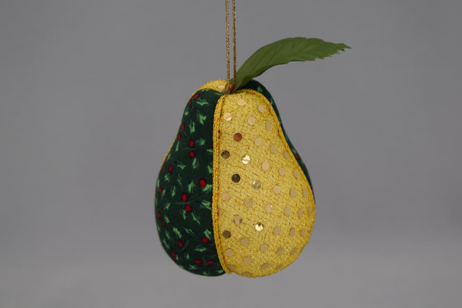 Christmas Decoration Pear shaped.