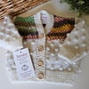  Designer Hand KnittedBobble Baby Cardigan with Merino Wool 0-3 months size