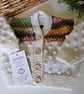 Designer Hand KnittedBobble Baby Cardigan with Merino Wool 0-3 months size