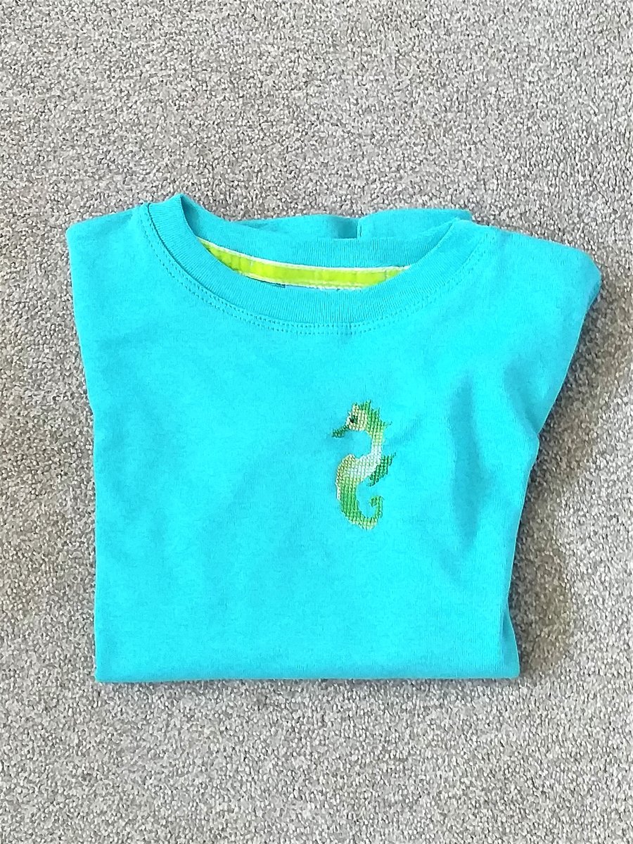 Seahorse  Long-sleeve T-shirt age 7