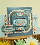 Wedding Day Handmade Keepsake Stepper Card "And They Lived Happy Ever After" - Image 8