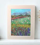 Scottish landscape - sheep grazing - painting - acrylic - letterbox gift - Image 4