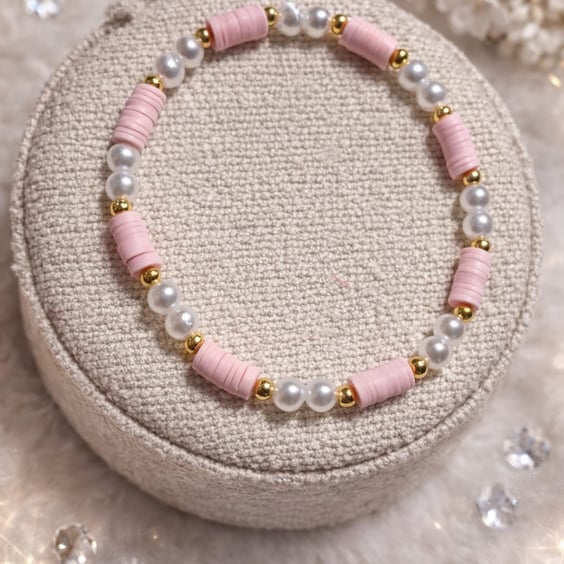 Pearl & Gold Dream Bracelet
