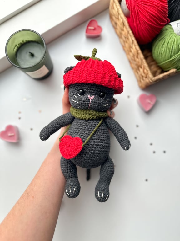 Crochet Cat Plush