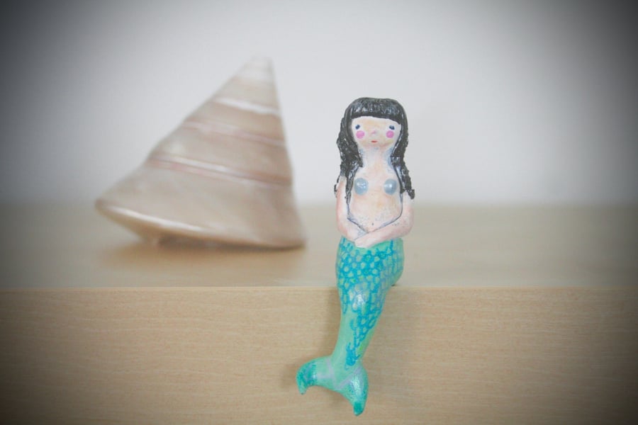 Mermaid, Handmade Sculpture