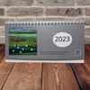 2023 Desk Calendar - prints of various needle felted silk textile art pictures