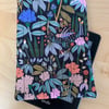 Flowers And Garden Creatures Quilted Fabric Sleeve for 6” Kindle Paperwhite