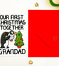 Our First Christmas Together Grandad Christmas Card - Image 4