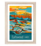 Earlswood Lakes travel poster print by Susie West - Image 4
