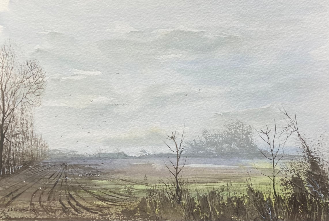 En plein air 2022 Guisborough (Original watercolour) 