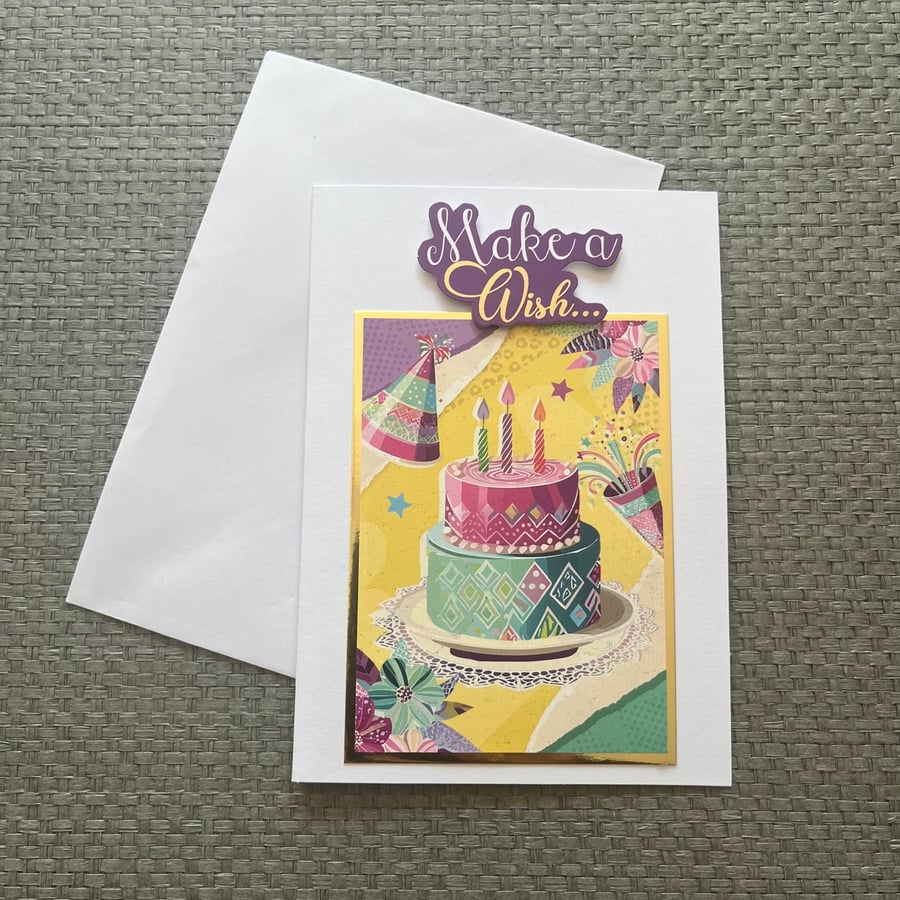 Make a wish card
