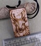 Majestic Stag Pendant, Wood Pyrography Deer Necklace, Ideal Nature Lover Gift  - Image 5