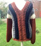 Crocheted cable jumper - Image 3