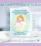 Tooth Fairy A6 Greetings Card, portrait card, personalised - Image 7