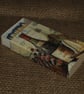 Decorated Matchbox Wine Cheese Napkin Decoupage Candles Dining - Image 1