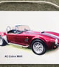 AC Cobra Mk111 - Aluminium Plaque - 203x304mm - Image 2