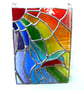 Kingfisher Rainbow Panel Stained Glass Suncatcher 021 - Image 6