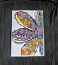 A4 Print Blooming Magic - Unframed Flower Whimsical Art - Image 1