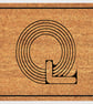 Q Letter Door Mat - Monogram Letter Q Welcome Mat - 3 Sizes