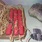 Dressed Candles for Love and Romance