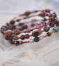 Copper purple (memory wire) wrap bracelet - Image 1