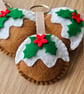 Christmas Pudding Keyring - Image 3