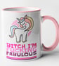 B.tch I'm F..king Fabulous Mug Sassy Funny Novelty Gift Joke Present For Family  - Image 6