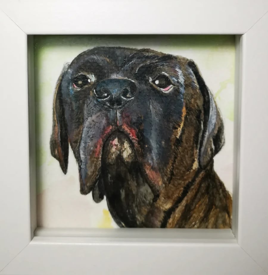 Miniature Pet Portrait - Detail level 4