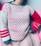Sweetheart Crochet Sweater. - Image 1