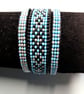 Triple Handbeaded Loom bracelet - Image 5