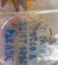 5cm Communication Aid Keyring Visual Support Keyring  - Image 2