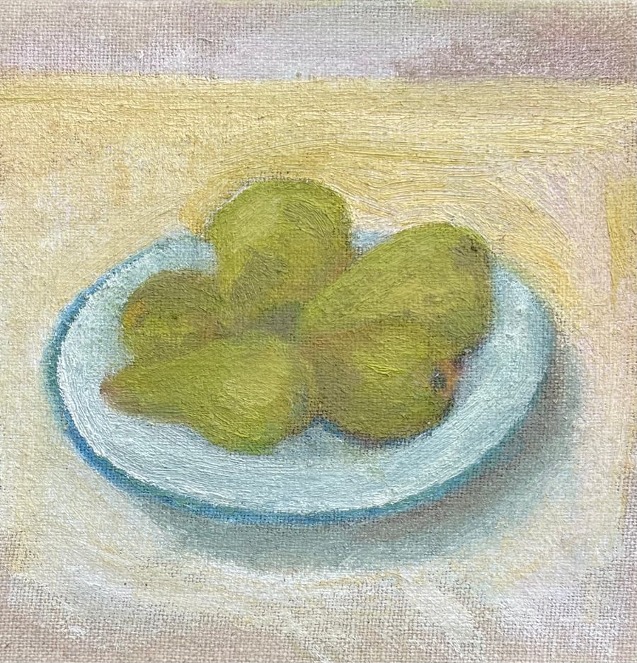 Small Framed Oil Painting on Linen, Bassenthwaite Lake District