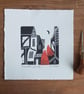 The Shambles Ghosts, York Linocut, Lino Print by Giuliana Lazzerini - Image 5