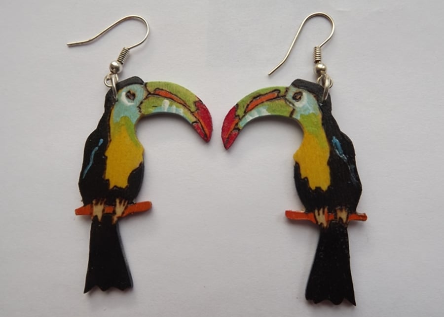 Toucan Earrings