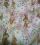 Rabbits and Spring Flowers Adult Apron - Image 4