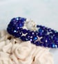 Midnight Blue Beaded Bracelet - Image 2
