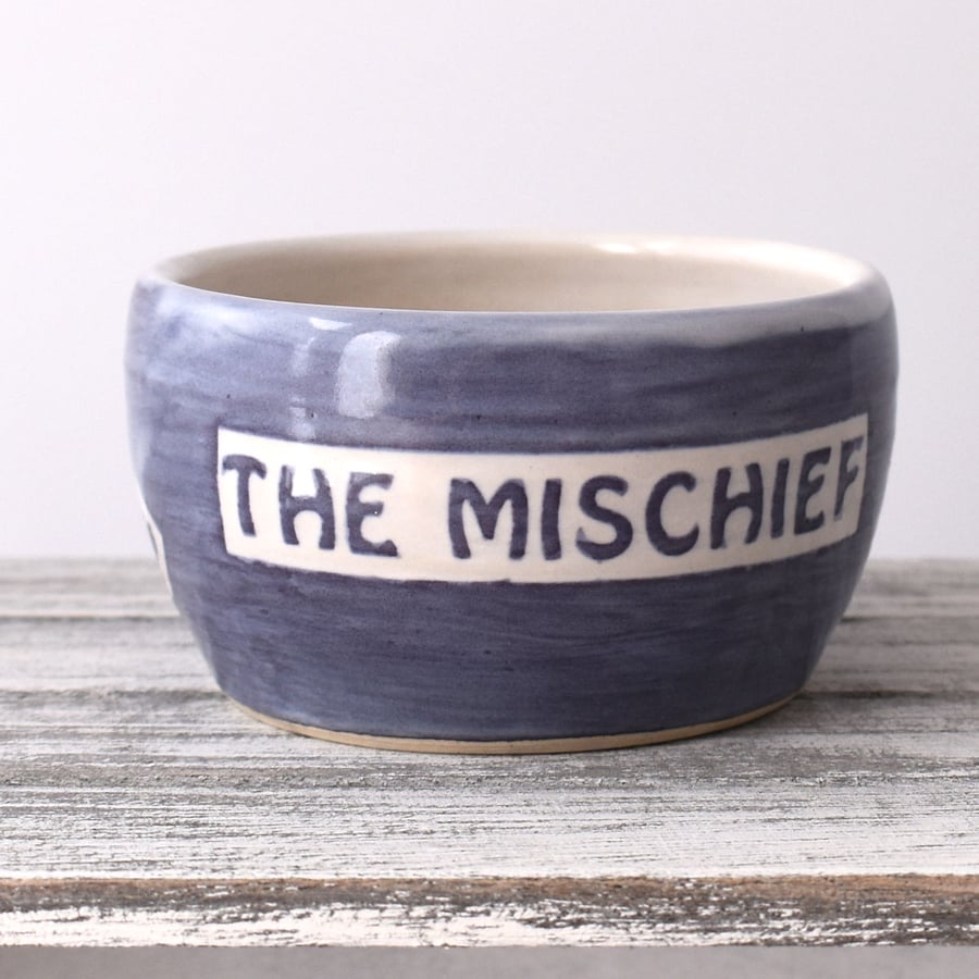 19-402 Pet rat bowl THE MISCHIEF (UK postage free)