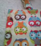 Colourful Owls Fabric Bag - Image 2