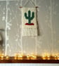 Crocheted wall hanging - cactus - Image 2