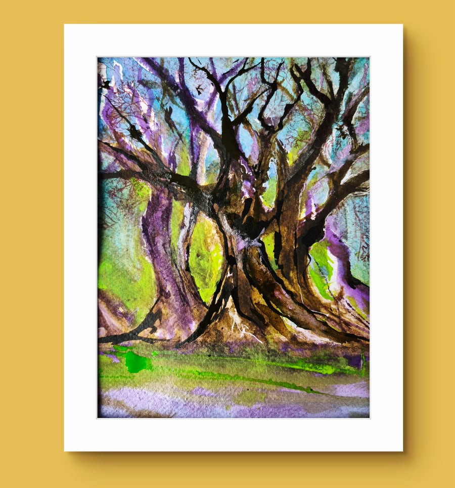 "Where the trees listen"   