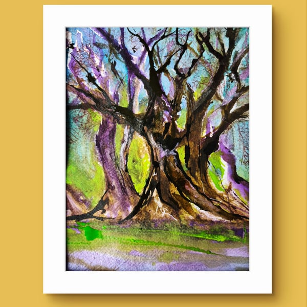 "Where the trees listen"   