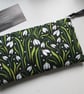 Snowdrops Pencil Case Pouch