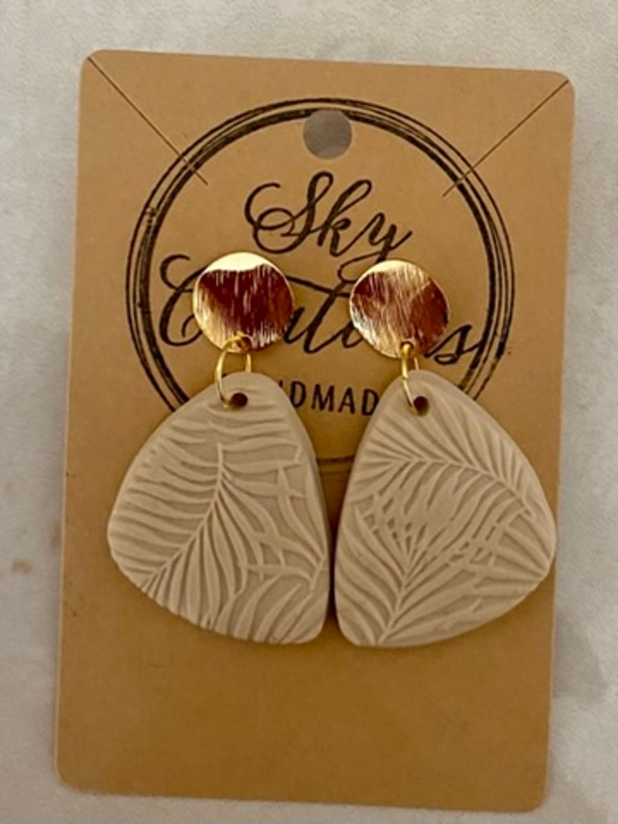 Ref: 2516 Handmade polymer clay earrings (includes FREE UK postage)